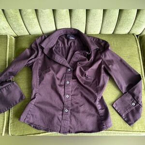 Banana Republic Brown Button Up